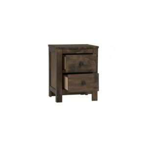 Leyton Bedside Table With 2 Drawers