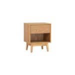 Tenri Bedside Table With 1 Drawer