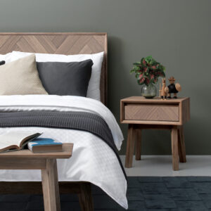 Madrid Bedside Table With 1 Drawer