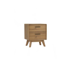 Toronto Bedside Table With 2 Drawer