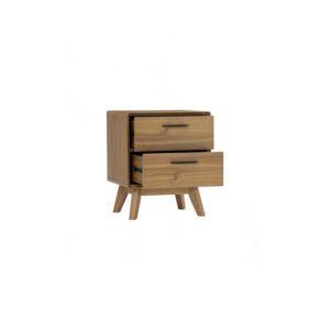 Toronto Bedside Table With 2 Drawer