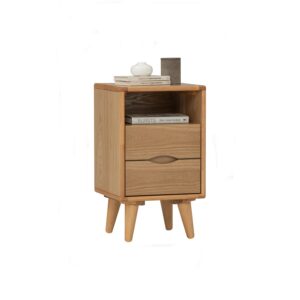 Yara Bedside Table With 2 Drawer