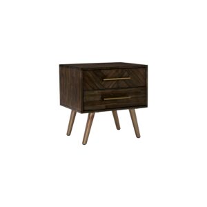 Sivan Bedside Table With 2 Drawer