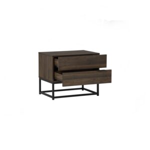 Capri Side Table With 2 Drawer