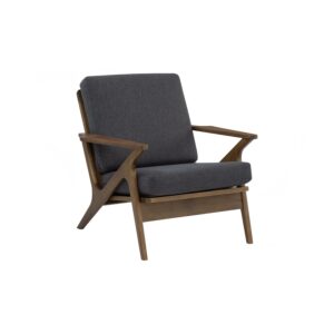 Aston 1 Seater Sofa - Cocoa/Walnut/Seal
