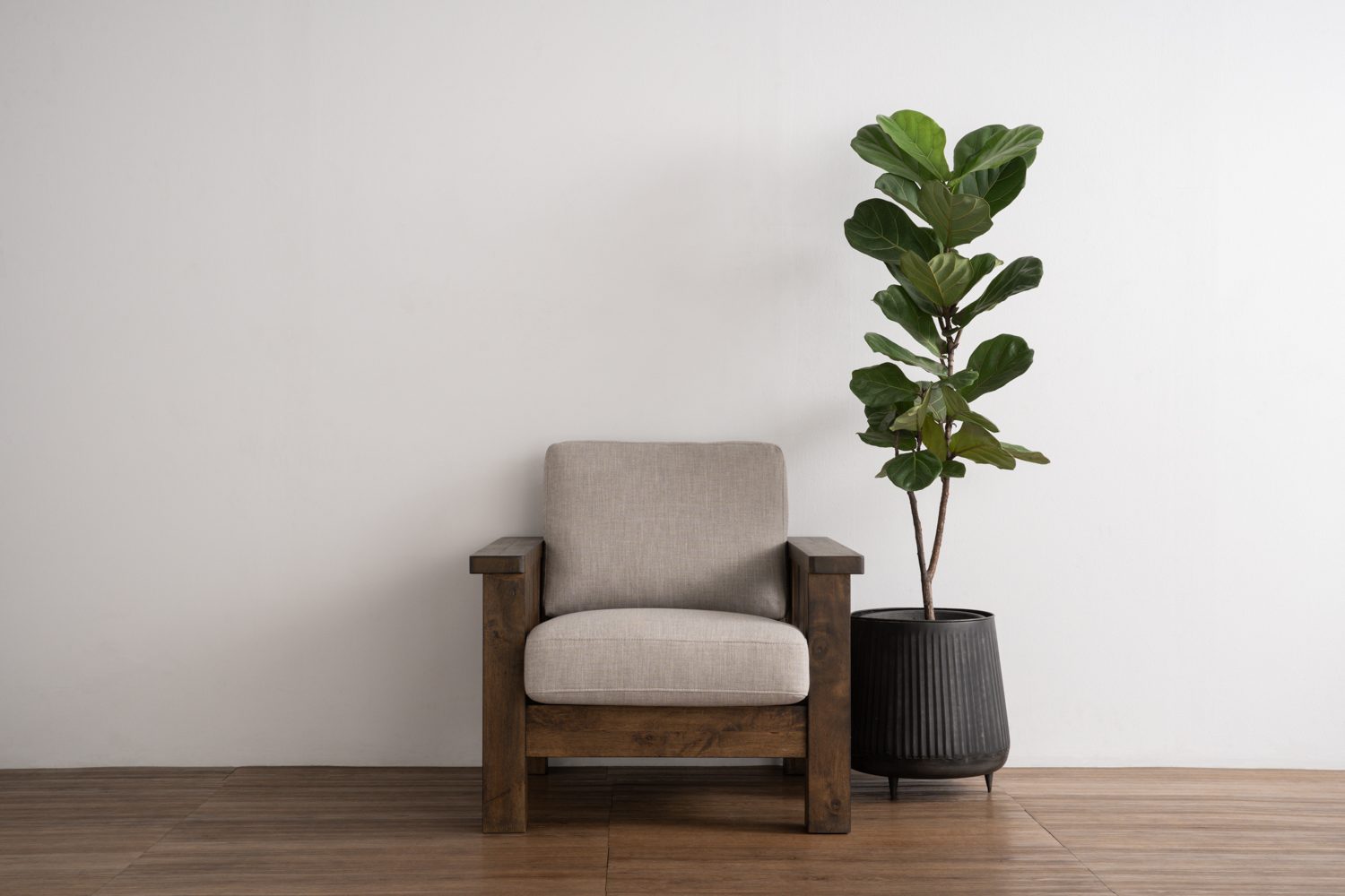 231308_s1 Leyton 1 Seater Sofa (Wood Frame Only)