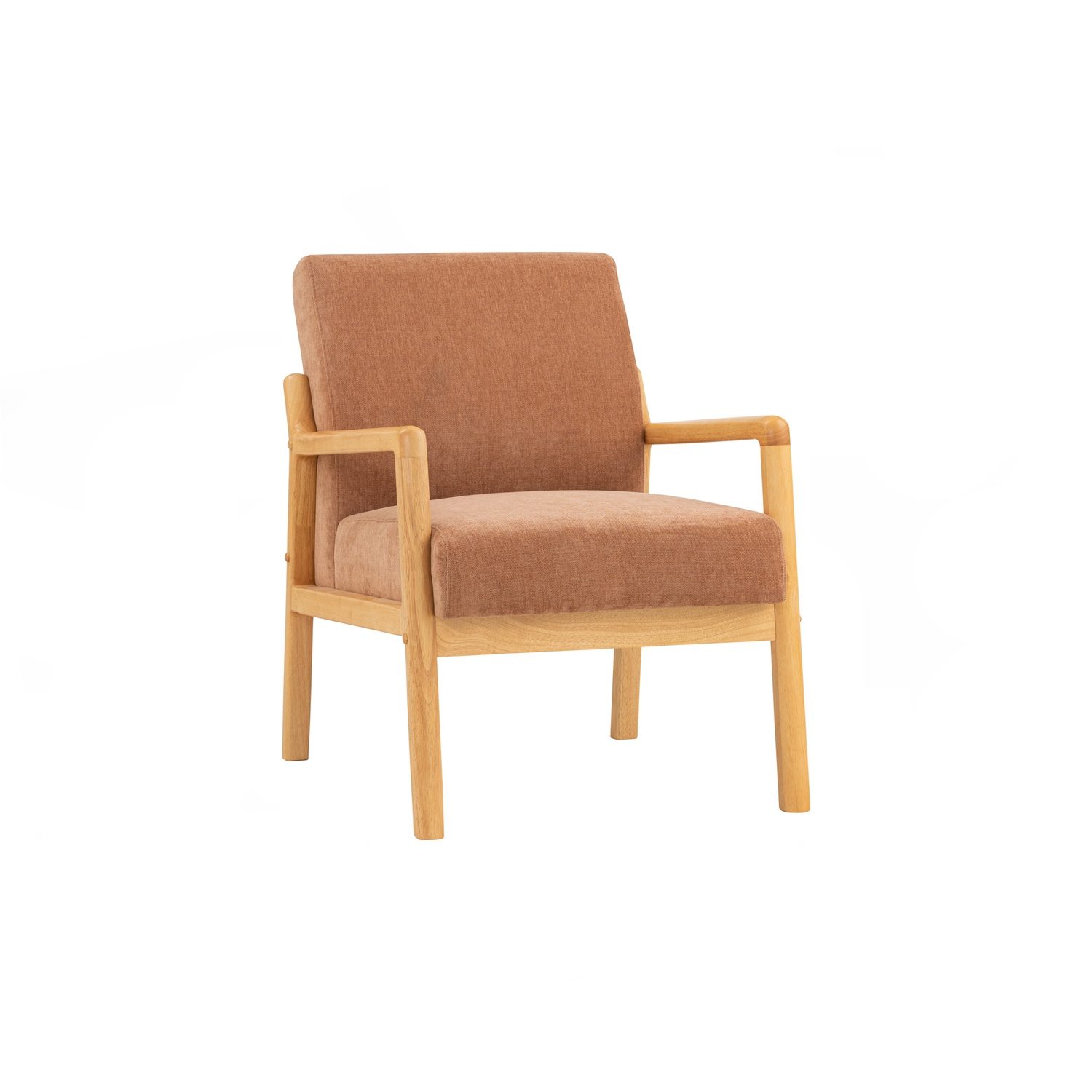 231367 Mendo 1 Seater Sofa - Natural/Almond