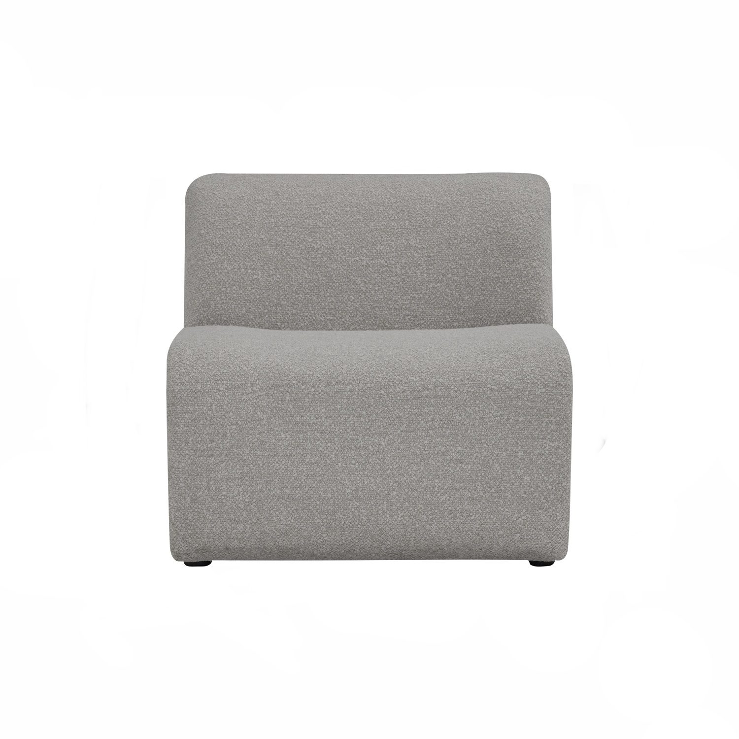 231405_1 Mazel 1 Seater Sofa - Ash Grey