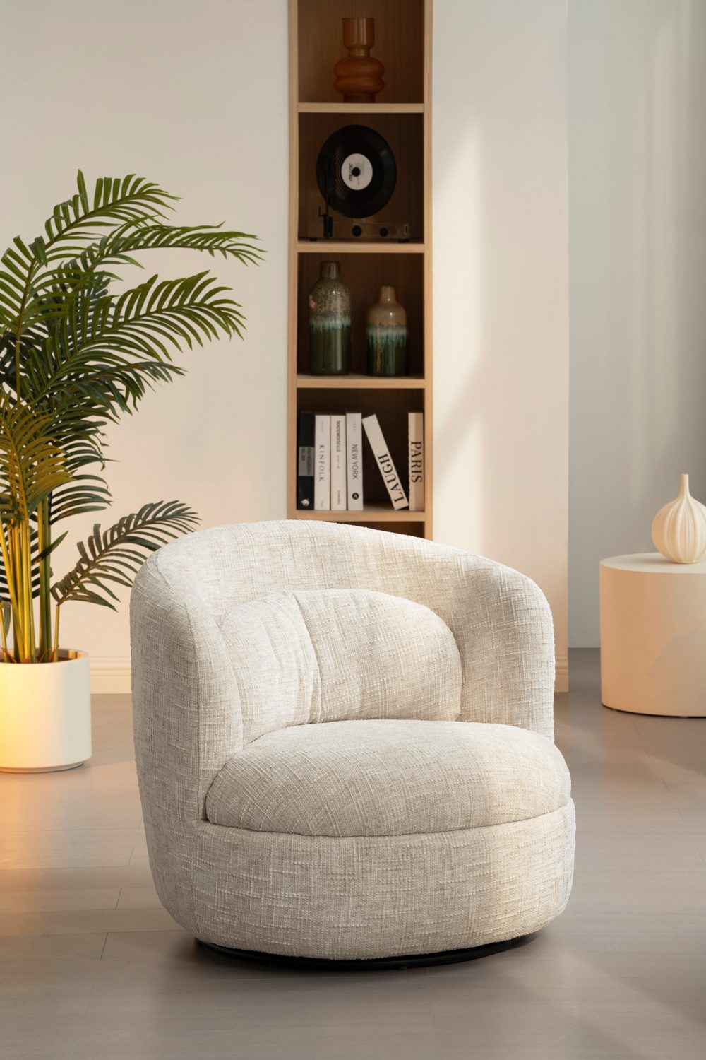 231421_s1 Corolla Swivel Lounge Chair