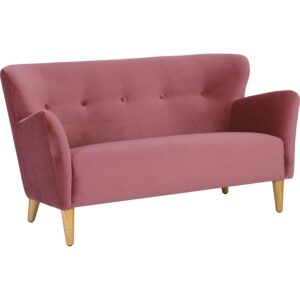 Cruiser 2 Seater - Oak/Dark Salmon
