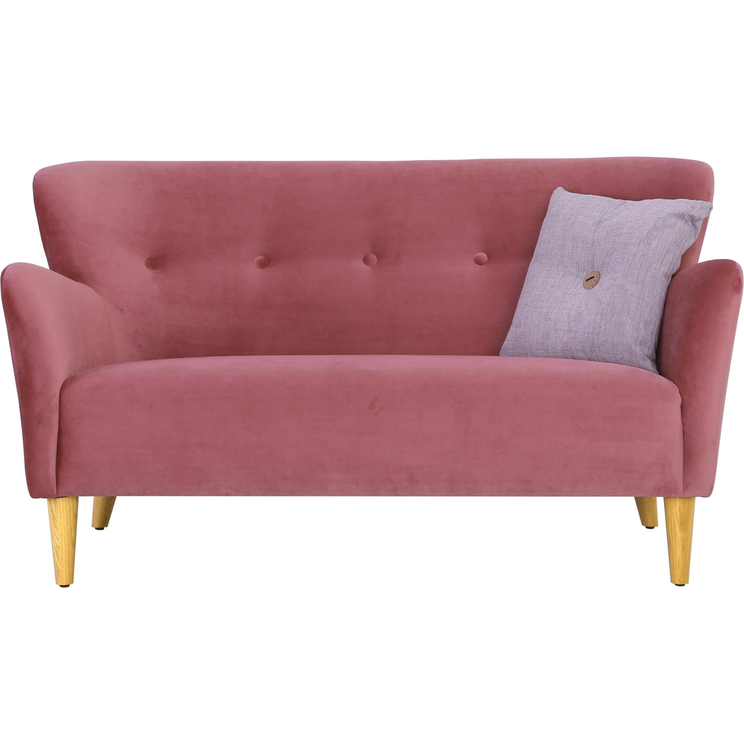 232060_3 Cruiser 2 Seater - Oak/Dark Salmon