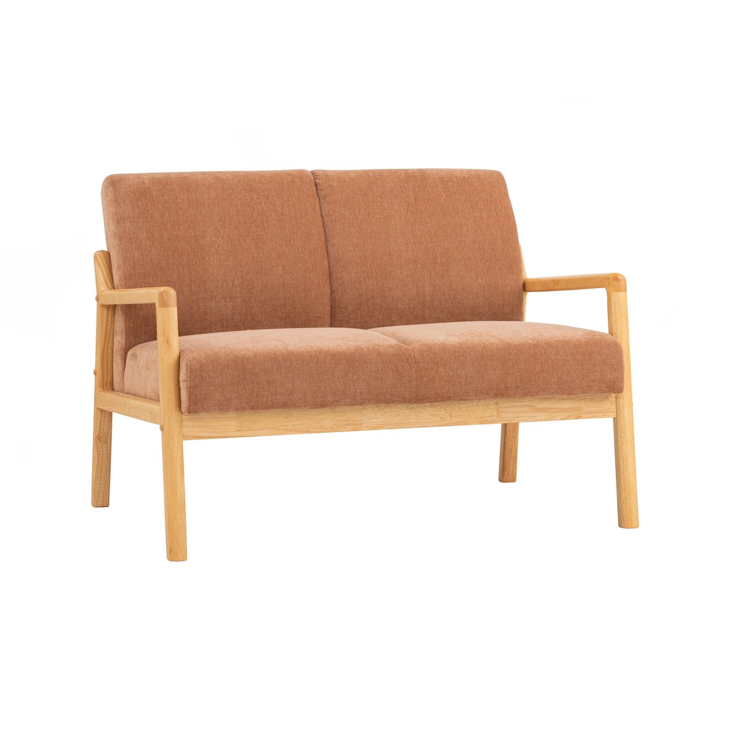 232197 Mendo 2 Seater Sofa - Natural/Almond