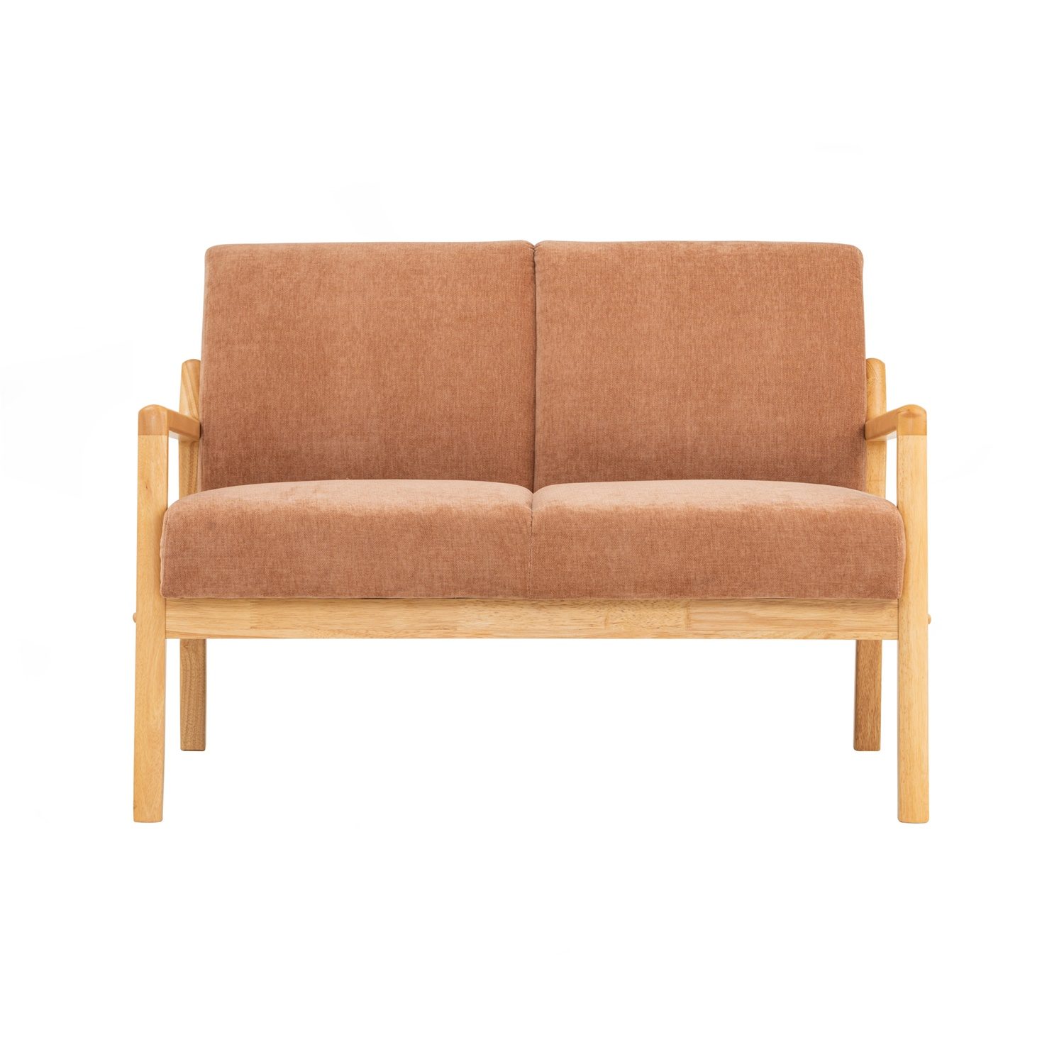 232197_1 Mendo 2 Seater Sofa - Natural/Almond