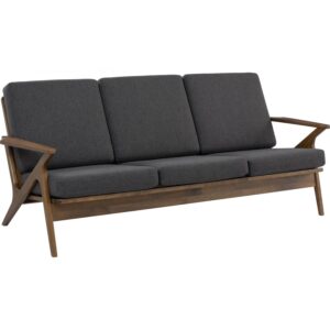 Aston 3 Seater Sofa - Cocoa/Walnut/Seal