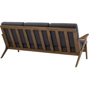 Aston 3 Seater Sofa - Cocoa/Walnut/Seal