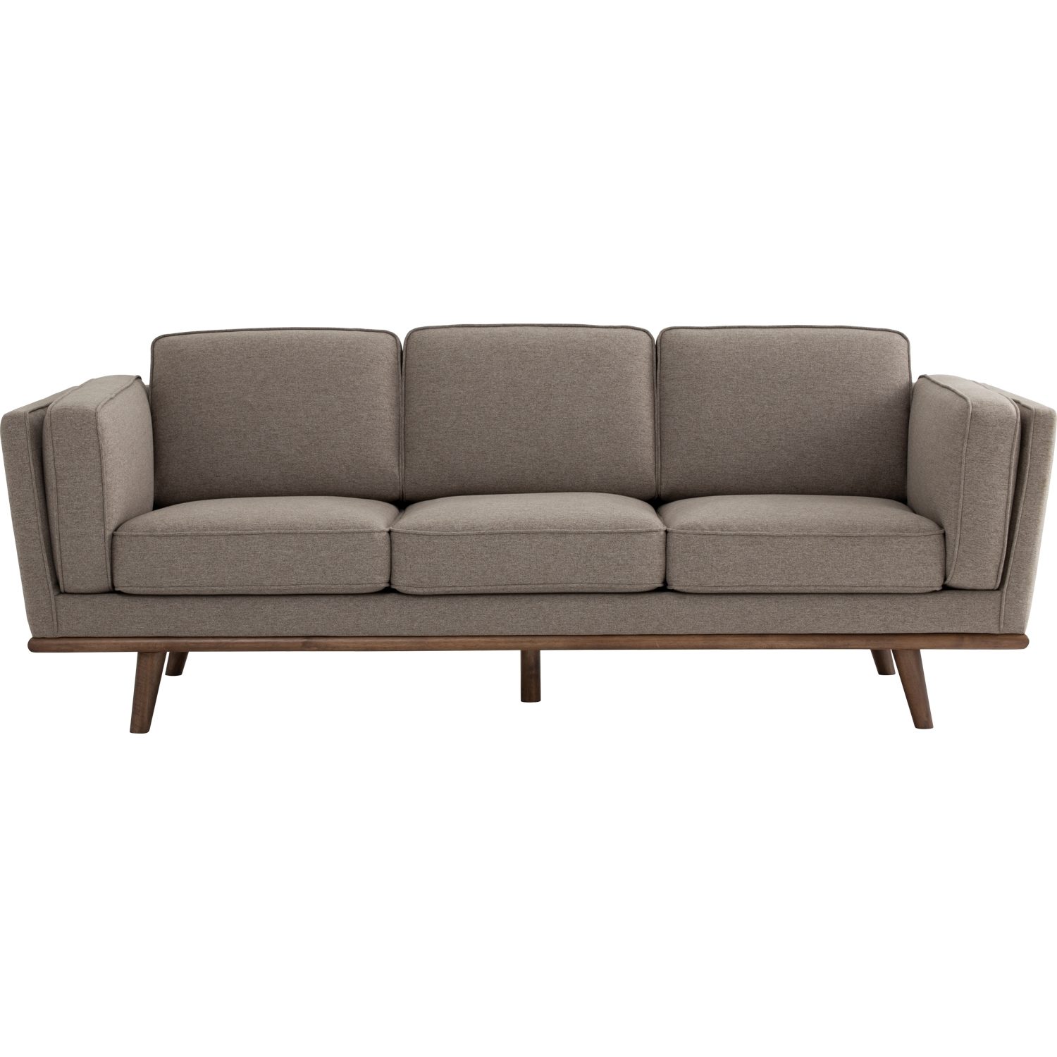 233213_1 Civic 3 Seater Sofa - Cocoa/Harmonic Tan