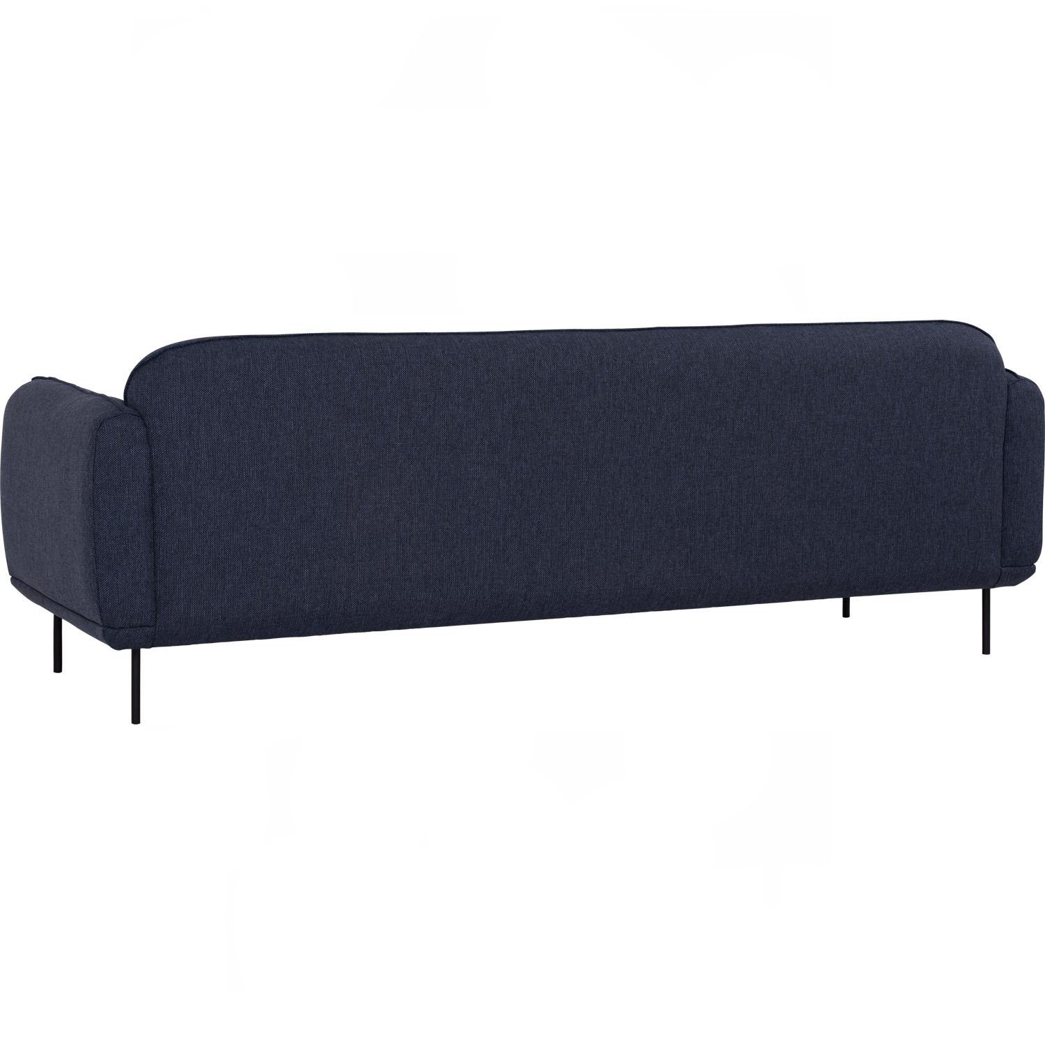 233271_3 Mira 3 Seater Sofa - Matt Black Epoxy/Midnight Blue