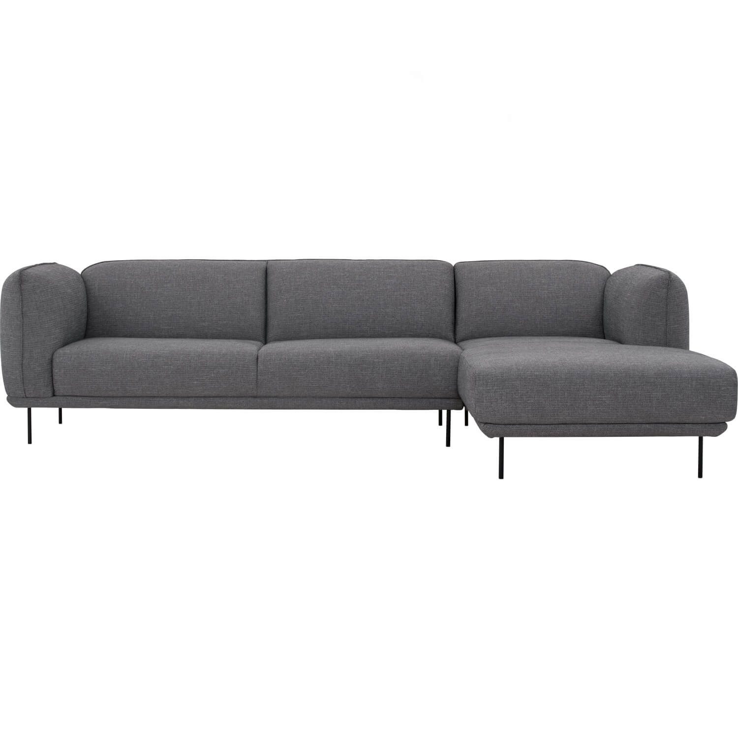 233312_1 Mira 3 Seater With Right Chaise Pebble