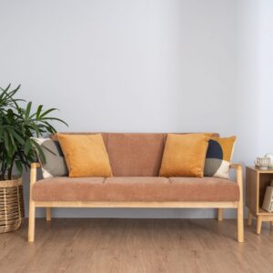 Mendo 3 Seater Sofa - Natural/Almond