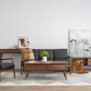 Mendo 3 Seater Sofa - Cocoa/Espresso