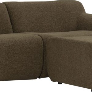 Mazel 1 Seater Right Arm Sofa - Sepia