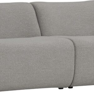 Mazel 1 Seater Left Arm Sofa - Ash Grey