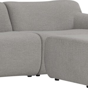 Mazel 1 Seater Left Arm Sofa - Ash Grey