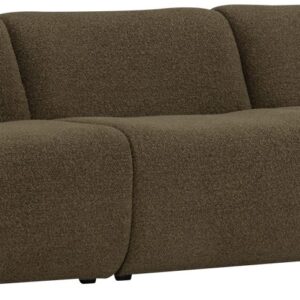 Mazel 1 Seater Left Arm Sofa - Sepia