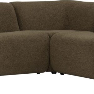 Mazel 1 Seater Left Arm Sofa - Sepia