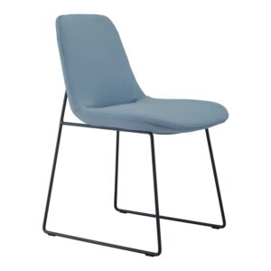 Aurora Dining Chair - Jade/Matt Black Epoxy