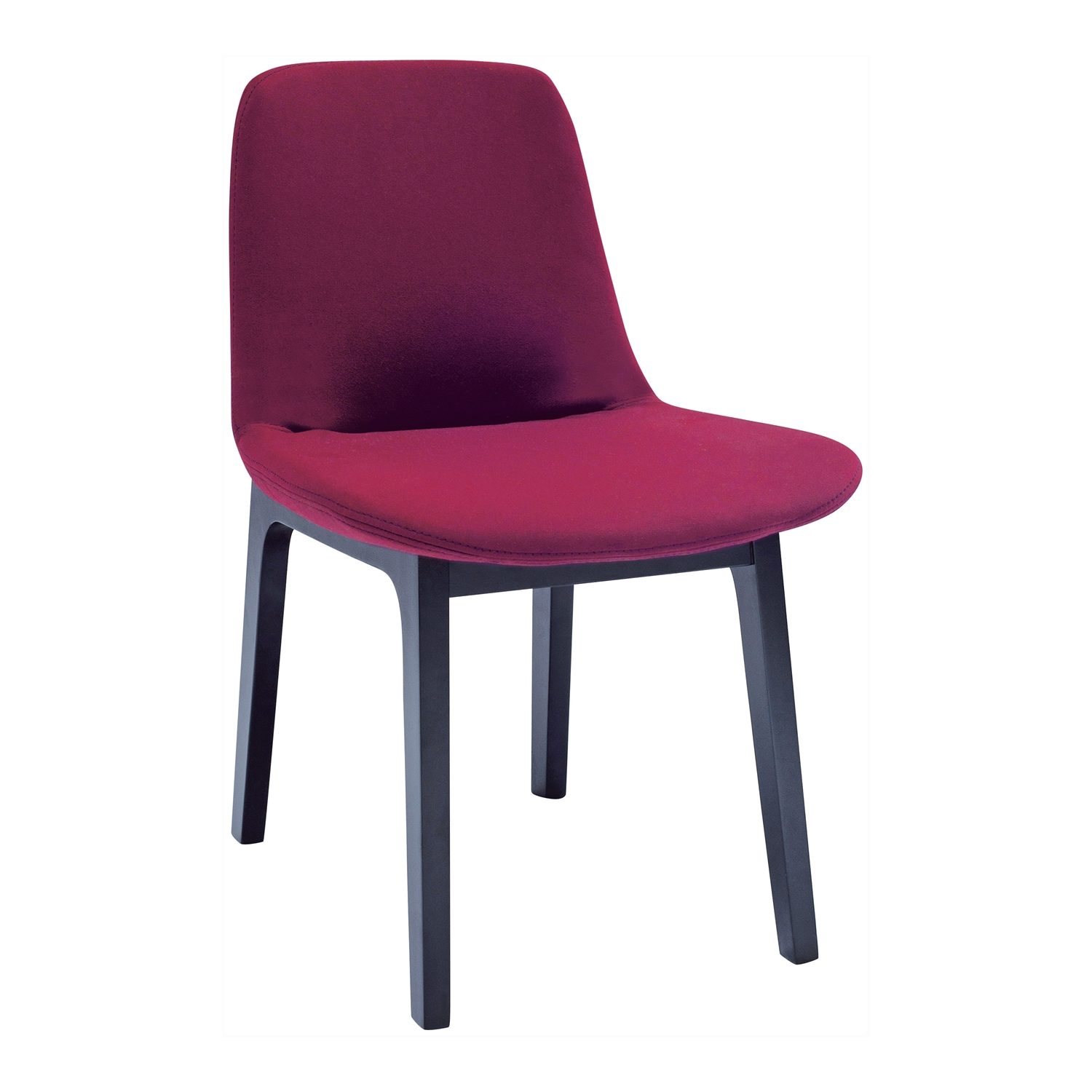 83110-713 Aurora Dining Chair - Black/Ruby