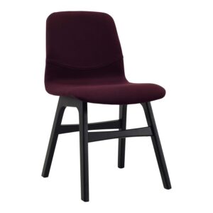 Alyssa Dining Chair - Black/Ruby
