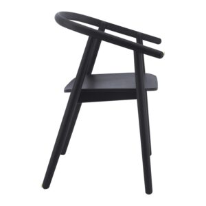 Gerd Dining Chair (W56 x D53 x H76cm) - Black