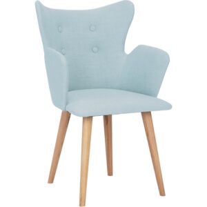 Kachina Dining Chair - Oak/Aquamarine