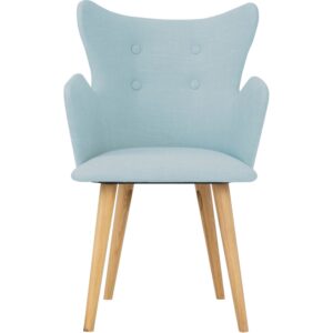 Kachina Dining Chair - Oak/Aquamarine