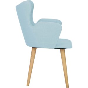 Kachina Dining Chair - Oak/Aquamarine