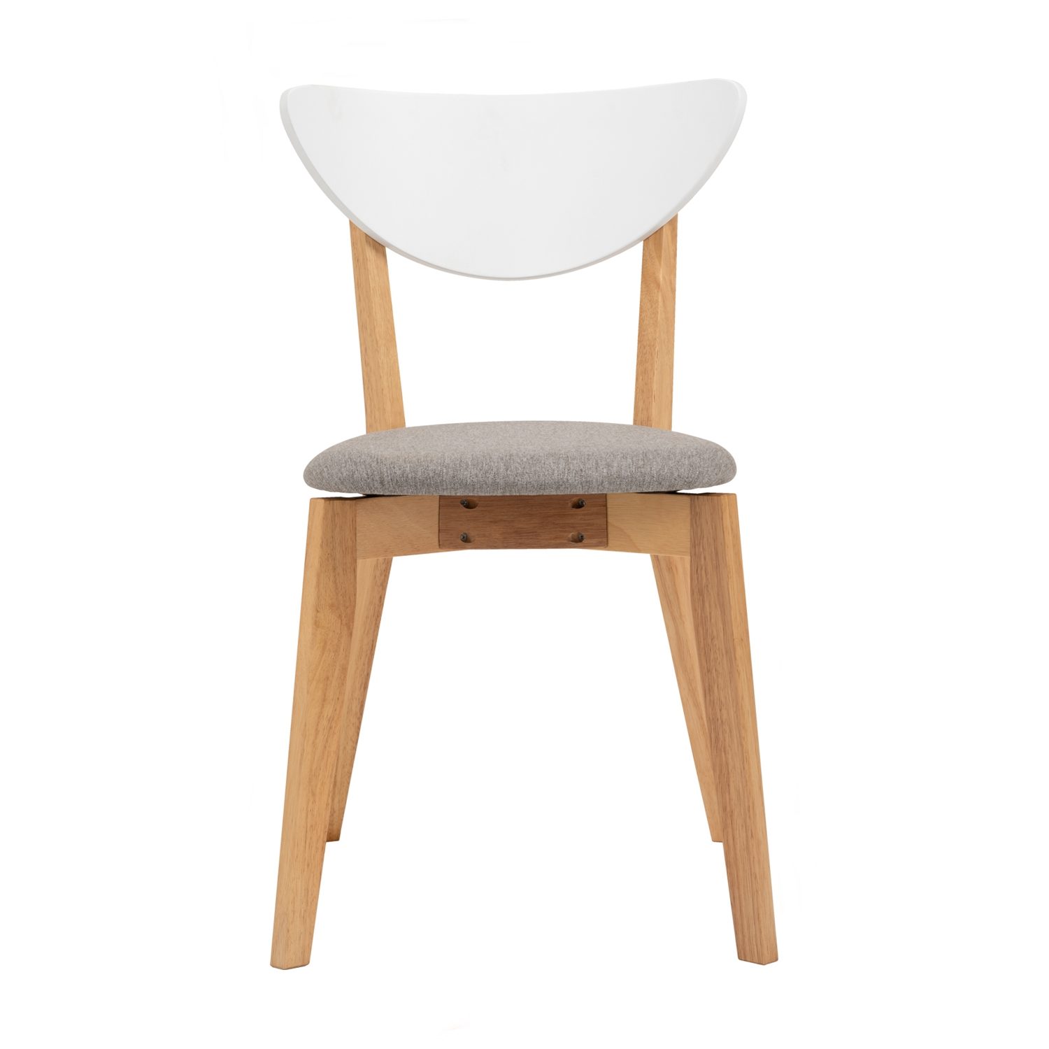 241535_1 Naida Dining Chair - Natural/White Lacquered/Light Grey
