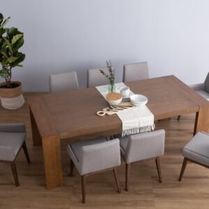 Chanel Dining Chair - Cocoa/Light Grey