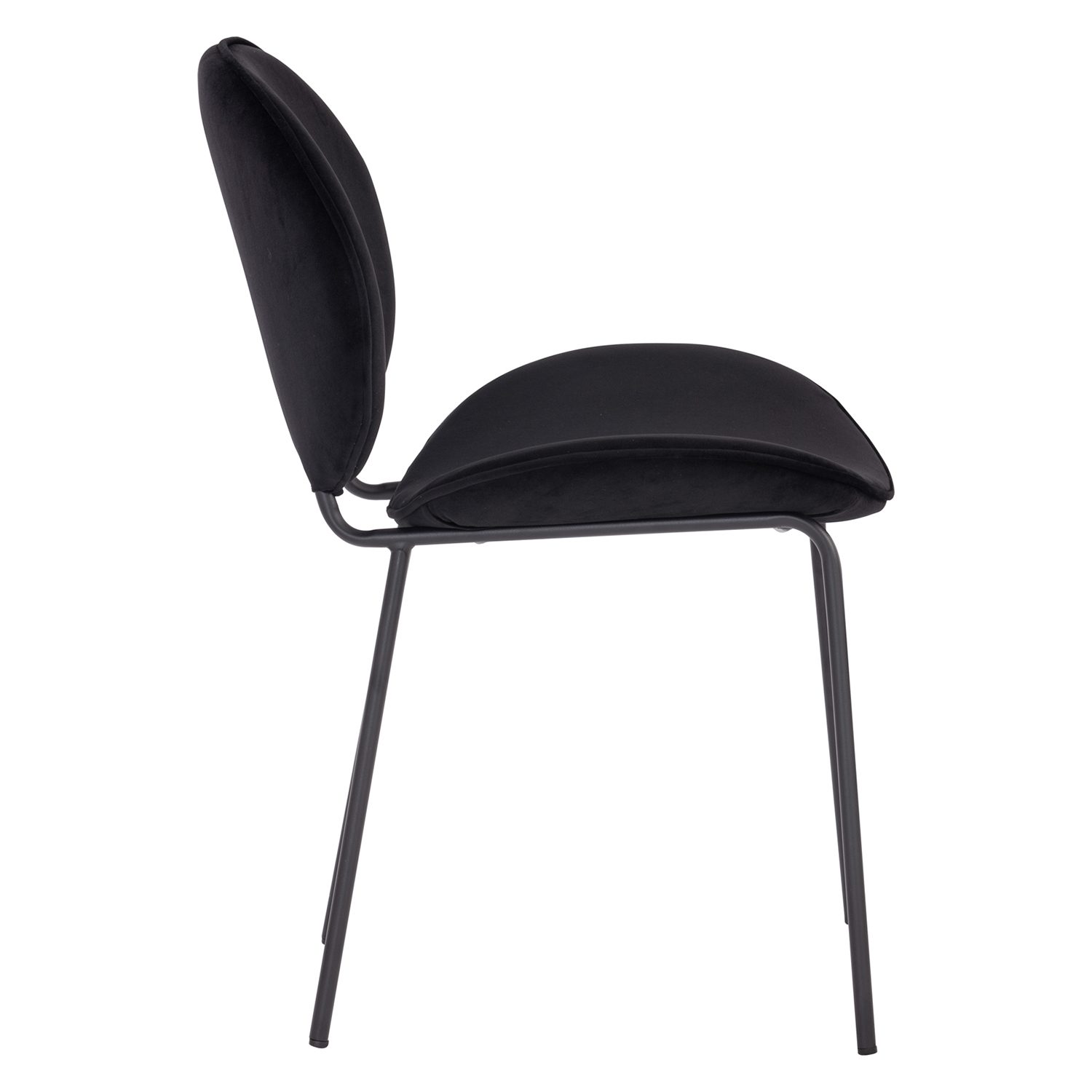 241613_2 Ormer Dining Chair - Matt Black Epoxy/Black