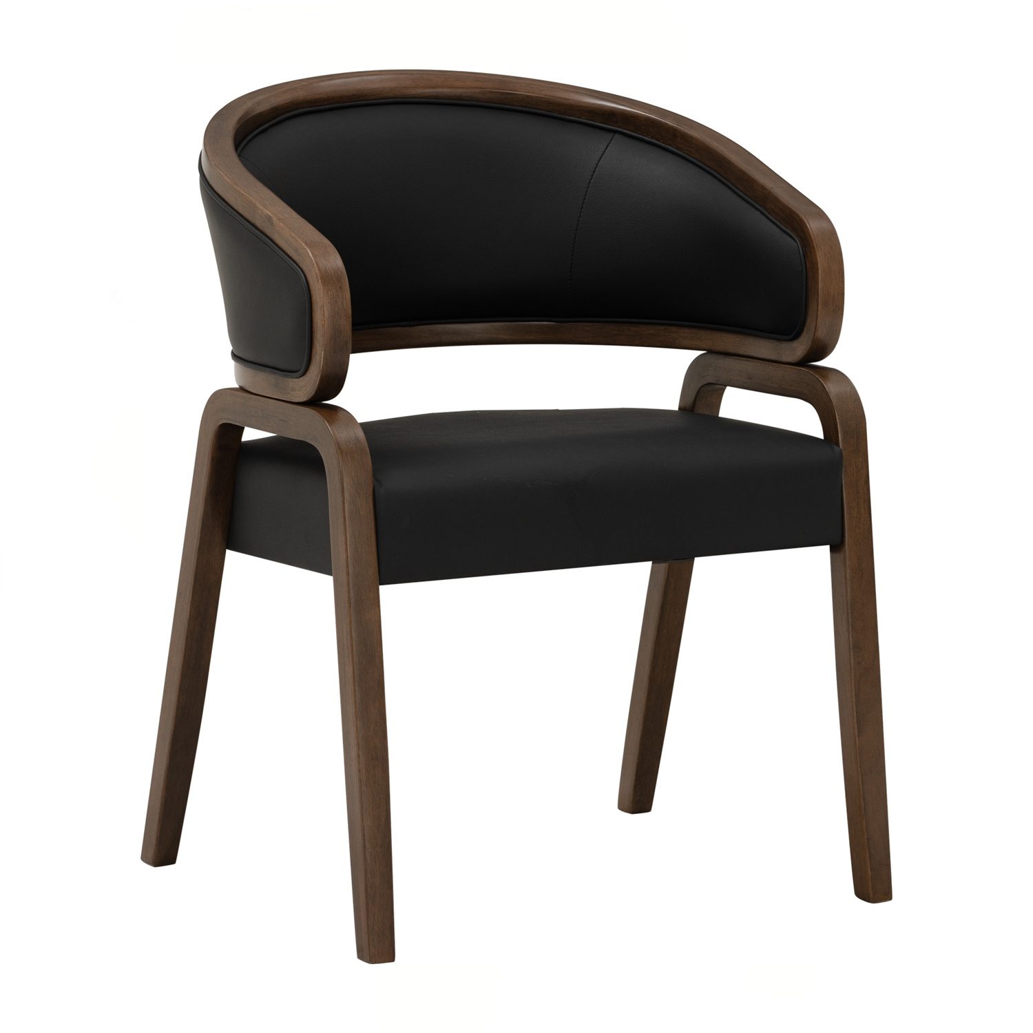 241734 Sasha Dining Chair - Cocoa/Black