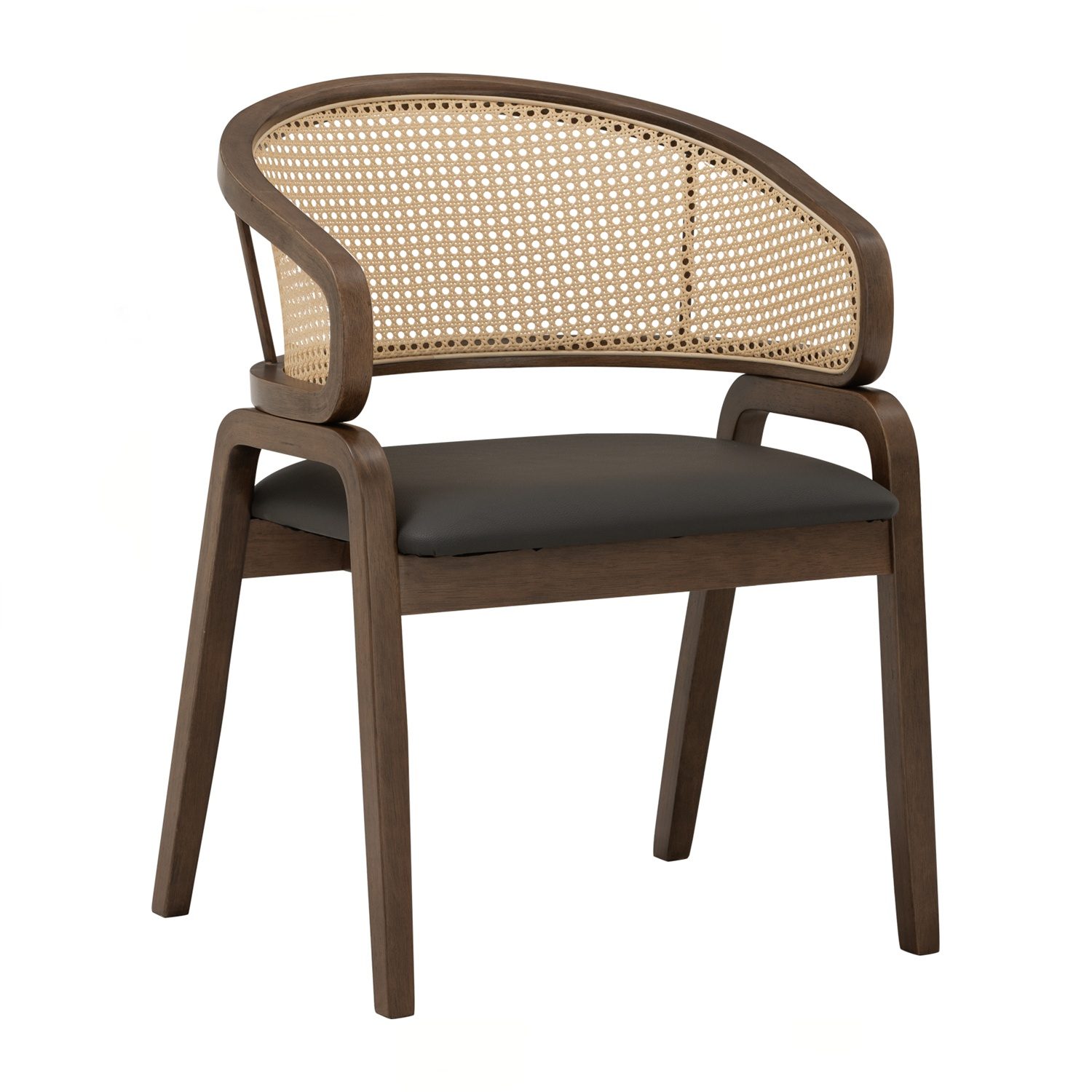 241735 Sasha Dining Chair - Cocoa/Coffee