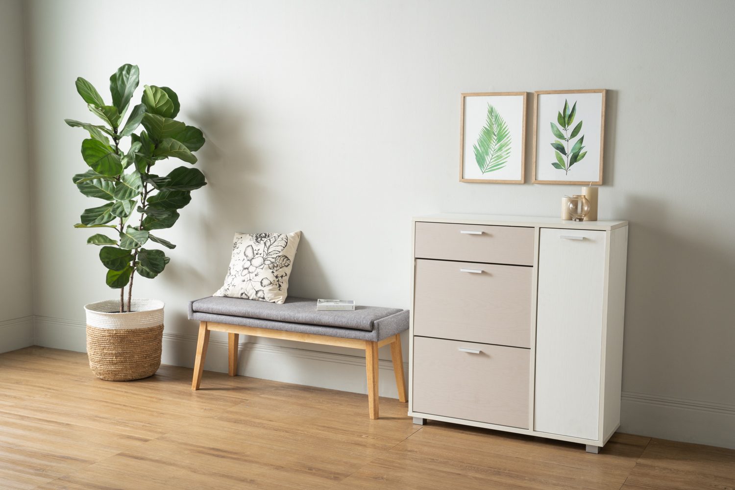243028_s1 Chanel 1.1m Bench - Natural/Oyster Bay