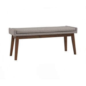 Chanel 1.1m Bench - Cocoa/Light Grey