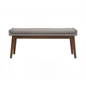 Chanel 1.1m Bench - Cocoa/Light Grey