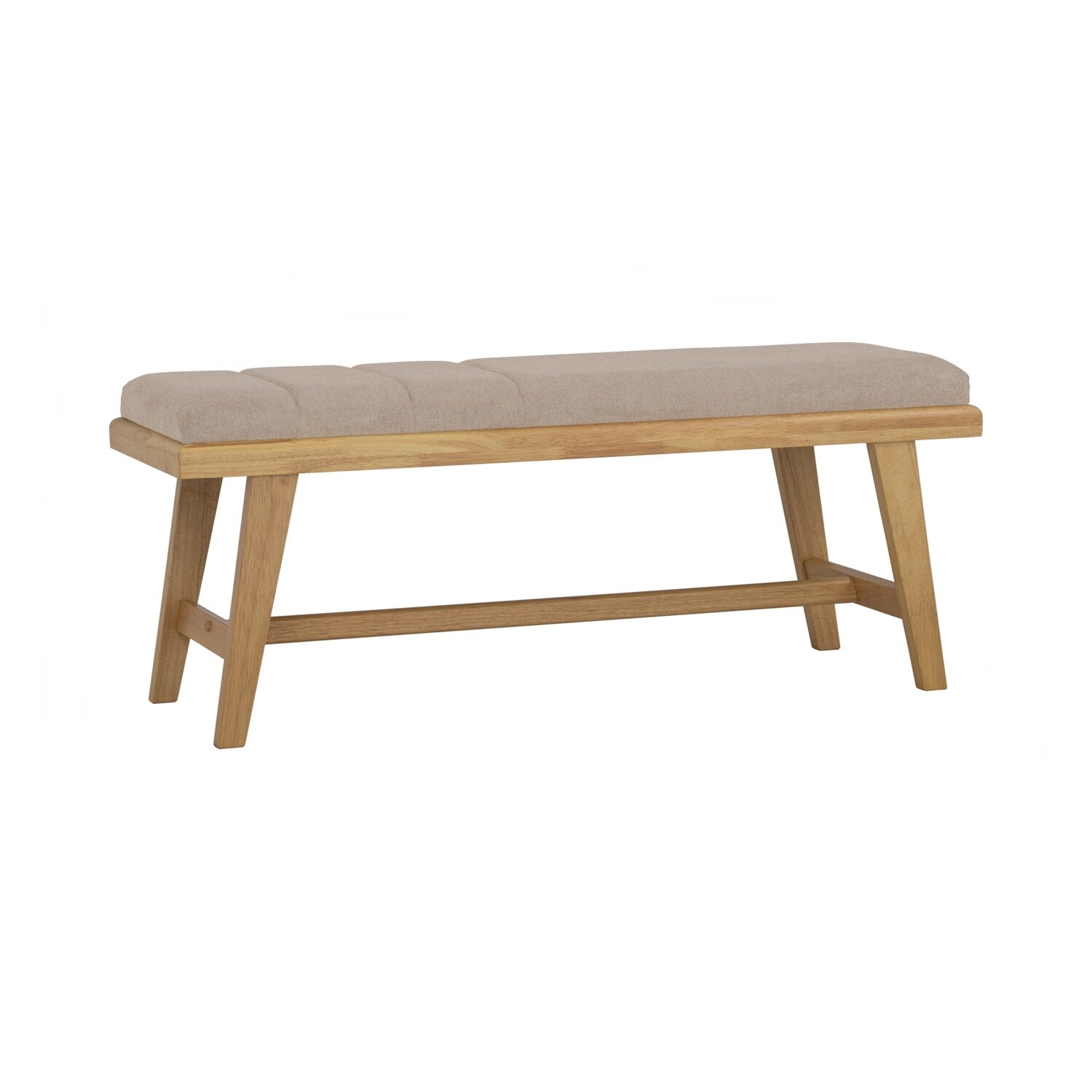 243043_3 Tomiva 1.15m Bench Chair - Natural/Beige