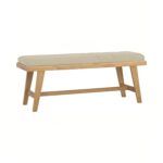 Tomiva 1.15m Bench Chair (Pet Friendly Fabric)