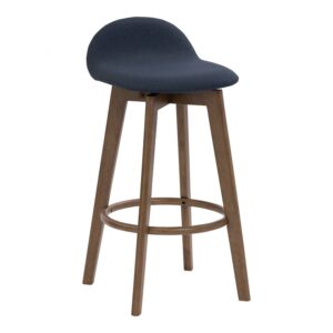 Mora Bar Chair - Cocoa/Navy