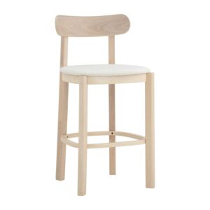 Lowen Counter Chair - White Wash/Cream White