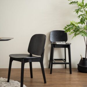 Cora Counter Chair - Black