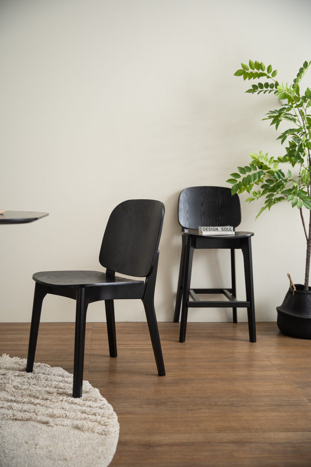 248025_s2 Cora Counter Chair - Black